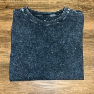 Navy Vintage Wash Tee